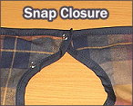 Snap Closure Bib